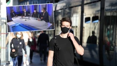 Maske na otvorenom u Zagrebu bile su tema emisije Poligraf 