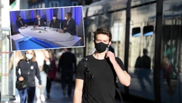 Maske na otvorenom u Zagrebu bile su tema emisije Poligraf 