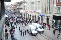 Protuprosvjednice blokirale Hod za život, Foto: Matija Habljak /PIXSELL