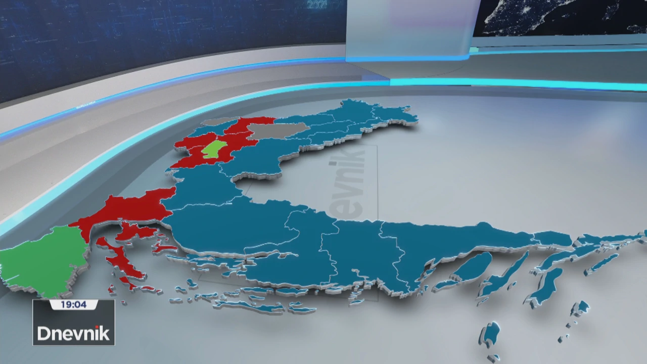 Pobjednici po mandatima u Županijskim skupštinama, Foto: HTV/HRT