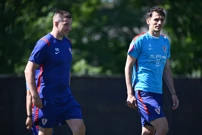 Današnji trening hrvatske nogometne reprezentacije, Foto: Boris Kovacev/CROPIX