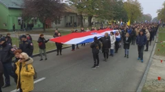 Tisuće ljudi u Vukovaru, osjećaj tuge i ponosa, Foto: HTV/HRT