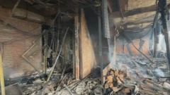 Oštećenja u neboderu Vjesnika, Foto: Mario Todorić/HCPI