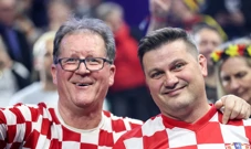 Hrvatski navijači uoči dvoboja Hrvatska - Francuska, Foto: Sanjin Strukić/PIXSELL