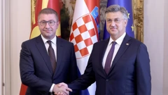 Plenković primio predsjednika Vlade Sjeverne Makedonije