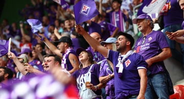 Navijači Fiorentine na finalu Konferencijske lige