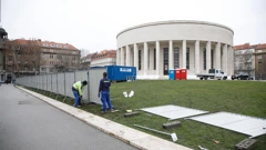 Obnova Meštrovićevog paviljona, Doma HDLU