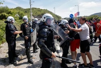 Prosvjed u Crnoj Gori, Foto: Stevo Vasiljevic/REUTERS