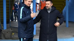 Tomislav Madžar, trener Osijeka Nenad Bjelica    