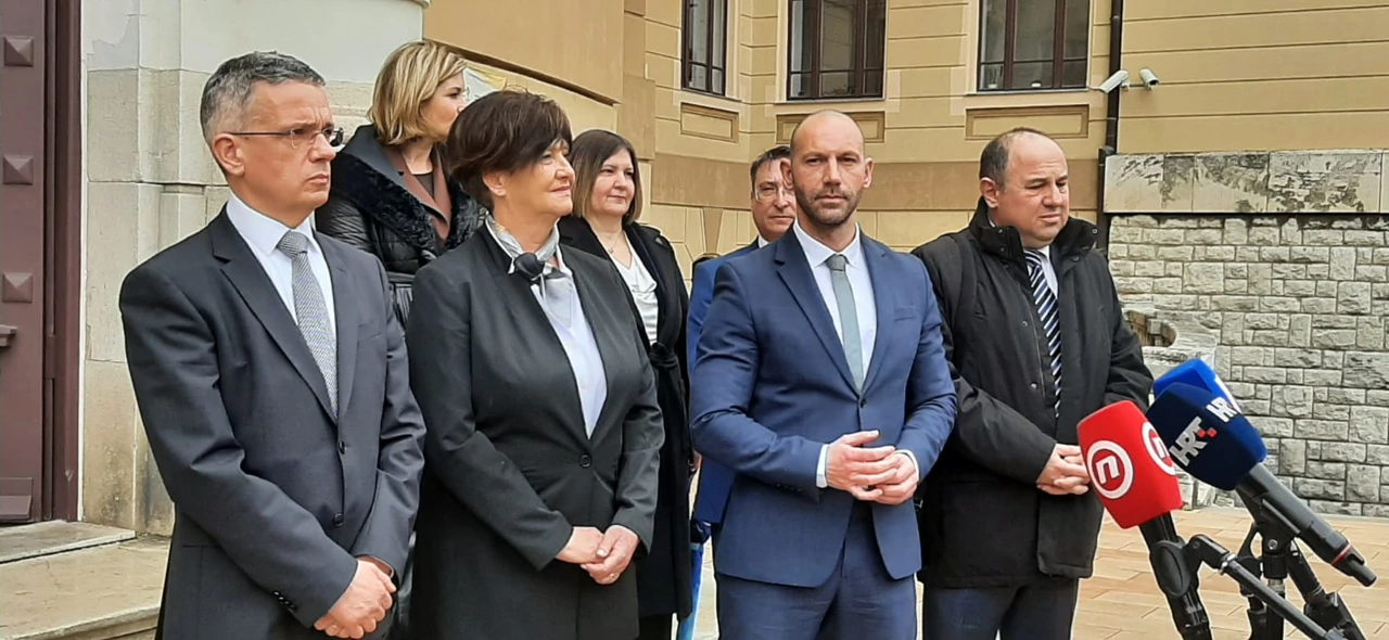 Damir Habijan obišao je obnovljenu zgradu Županijskog suda u Rijeci, Foto: Neva Funčić/Radio Rijeka