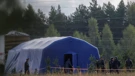 Mjesto pada Prigožinovog aviona