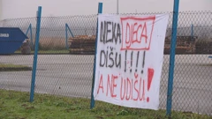 Prosvjed u Jastrebarskom, Foto: HTV/HRT