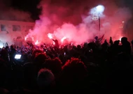 Doček Brozovića i Budimira u Velikoj Gorici, Foto: Zeljko Hladika /Pixsell