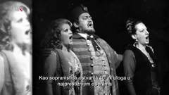 Mirjana Bohanec Vidović, operna pjevačica  , Foto: U svom filmu/HTV/HRT
