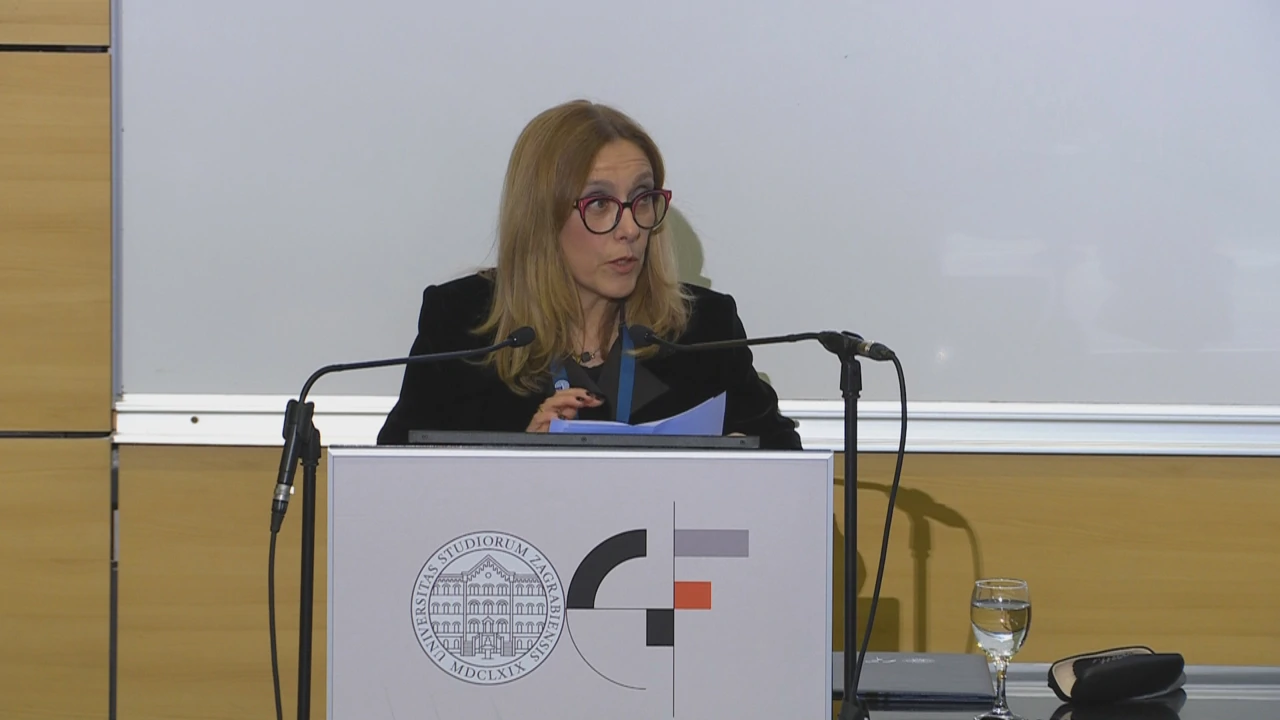 Direktorica Svjetske banke za Hrvatsku i Sloveniju Elisabetta Capannelli, Foto: HTV/HRT