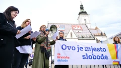 Performans na Trgu svetog Marka