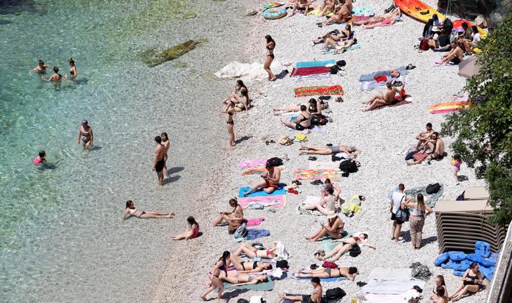 Većina plaža u PGŽ ima more izvrsne kakvoće, samo jedna zadovoljavajuće