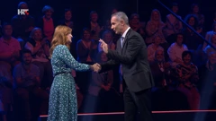 Zrinka Jurec i Joško Lokas, Foto: Superpotjera/HRT