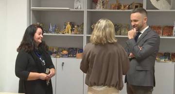 Ministar Marin Piletić u novim prostorijama centra