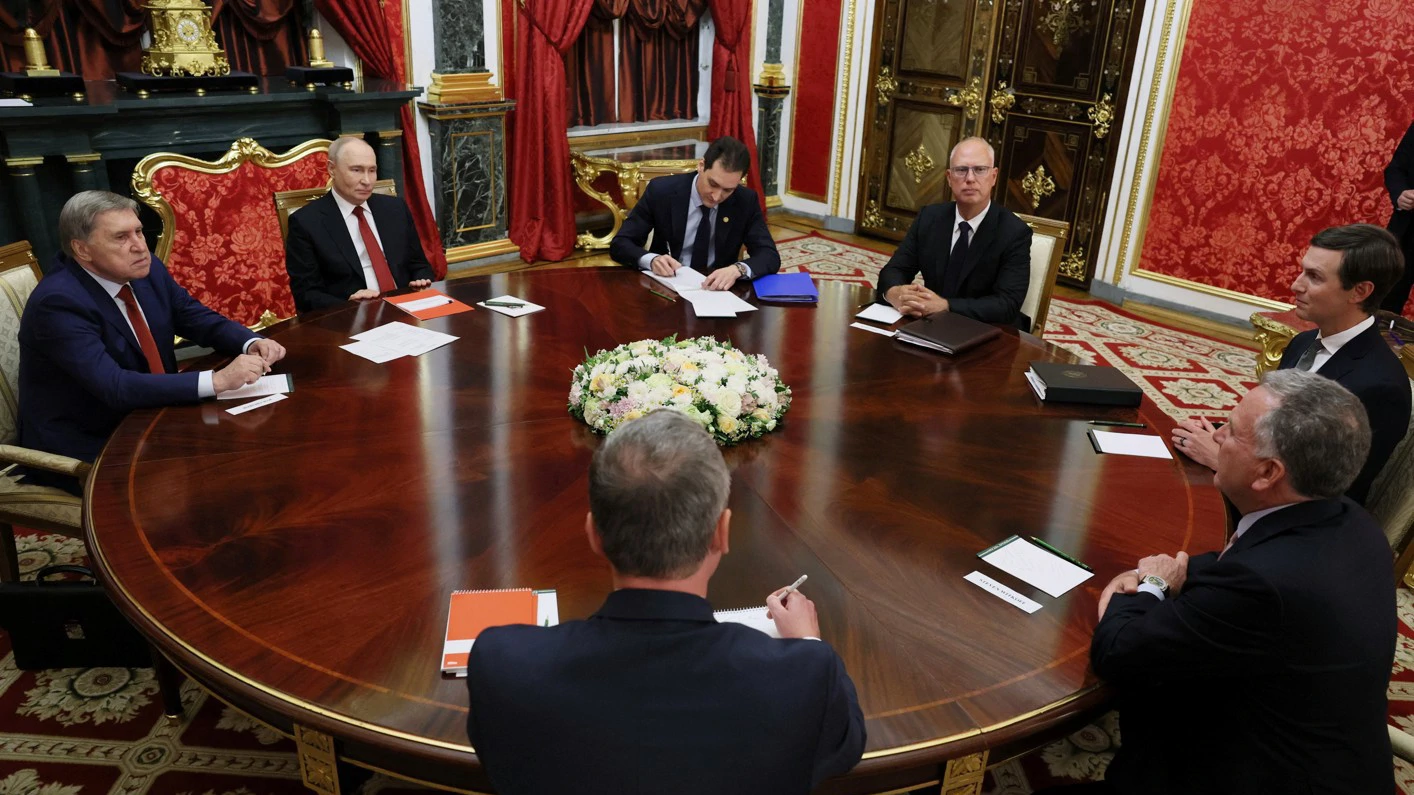Američki izaslanici s Vladimirom Putinom
