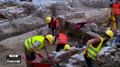 Banski dvori: Arheološko nalazište, Foto: Dnevnik/HRT