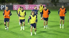 Trening hrvatske nogometne reprezentacije