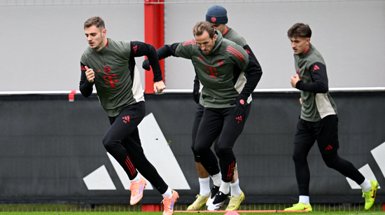 Josip Stanišić i Harry Kane na treningu