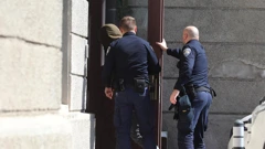  Rijeka: Dovodjenje na Zupanijski sud uhicenih u Istri i dolazak njihovih branitelja 