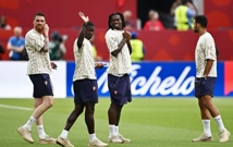 Portugalski igrači na terenu, Foto: Dylan Martinez/REUTERS