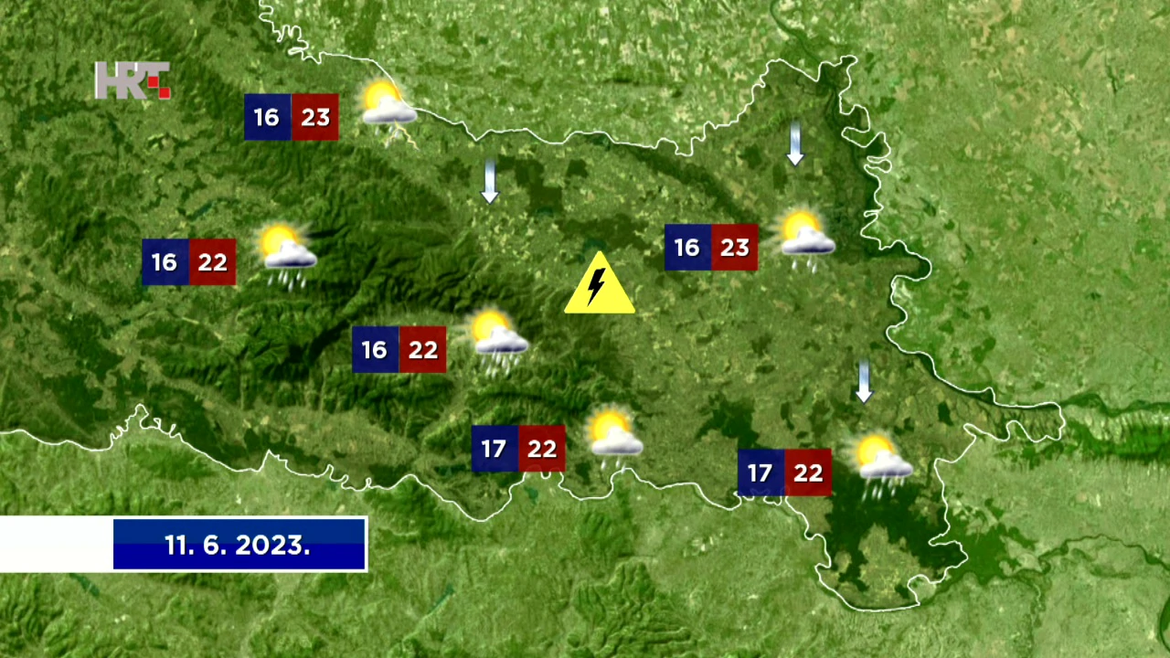 emisija "Vrijeme", Foto: HTV/HRT