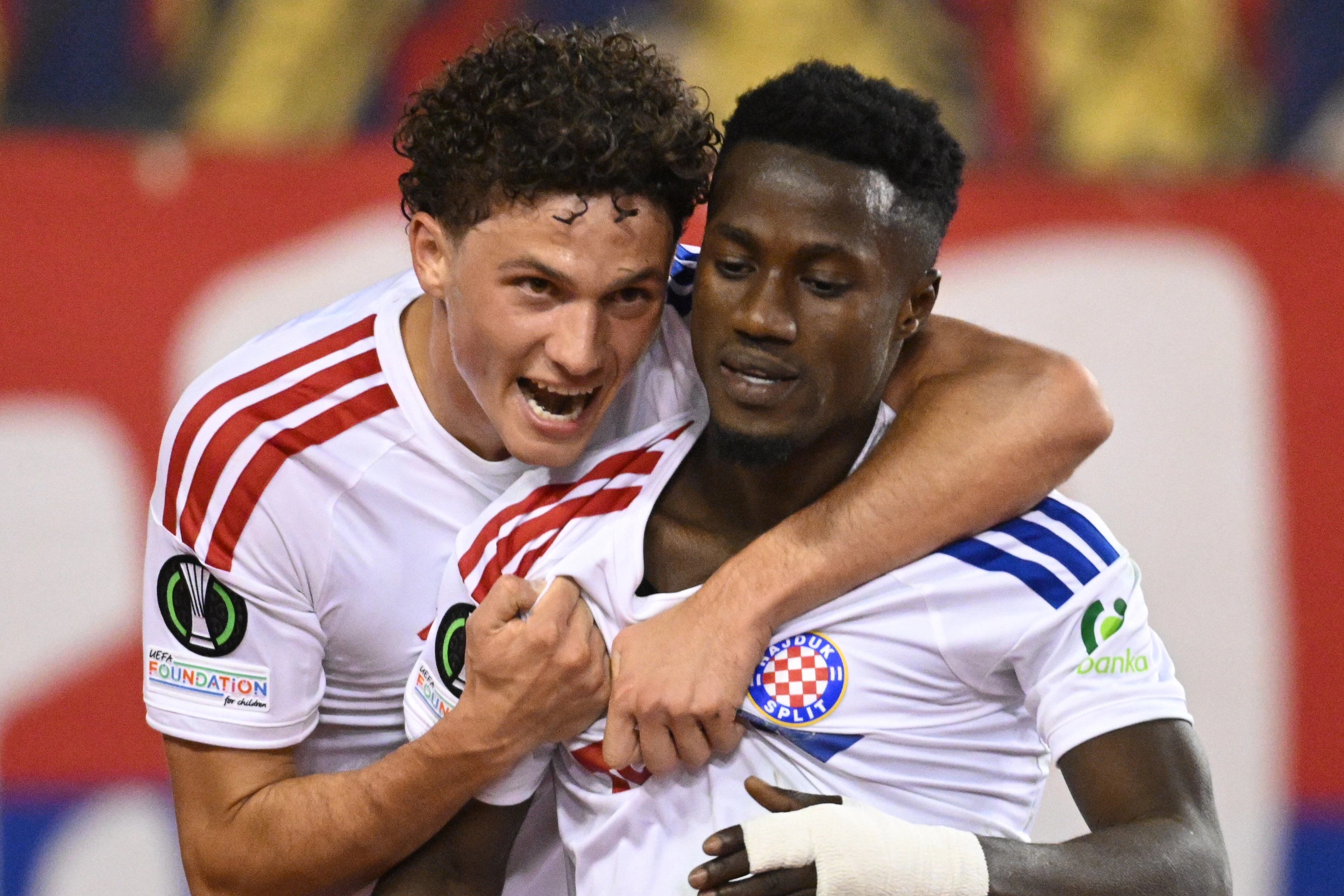 Marin Šotiček i Bamba nakon pogotka