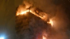 Gori Vjesnikov neboder, Foto: Damir Krajac/CROPIX