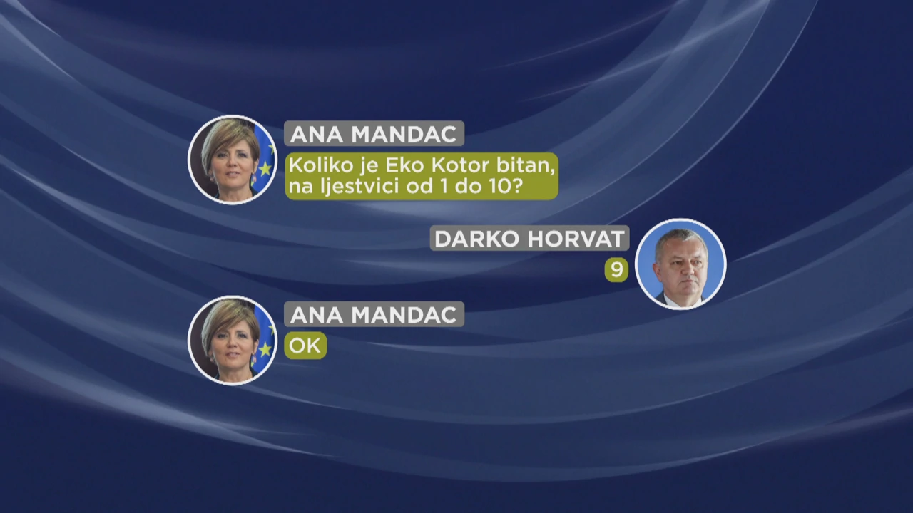 SMS Ane Mandac ministru Horvatu