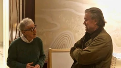 Fotografija pronađena na imanju Jefferya Epsteina (Woody Allen i Steve Bannon), Foto: House Oversight Committee Democrats/via Reuters