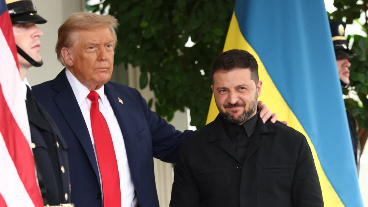 Donald Trump i Volodimir Zelenski