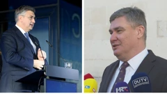 Andrej Plenković i Zoran Milanović