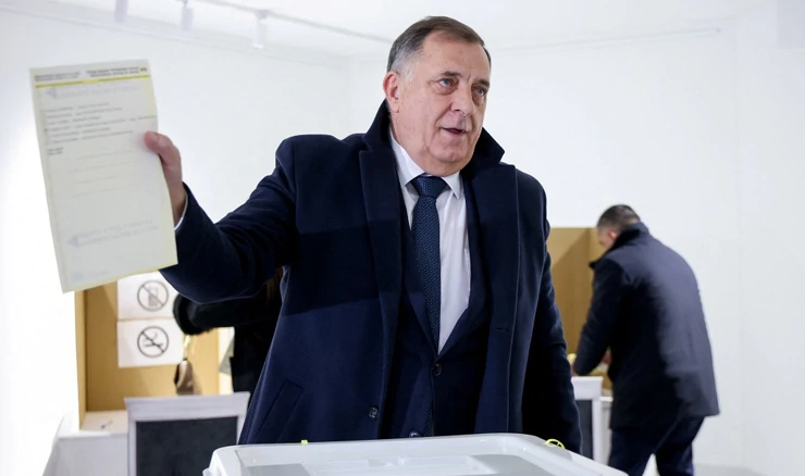 Milorad Dodik glasao na izborima