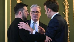 Zelenski, Starmer i Macron