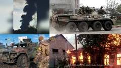 Golem požar u Novomoskovsku, u Sjeverodonecku borbe za zadnje četvrti