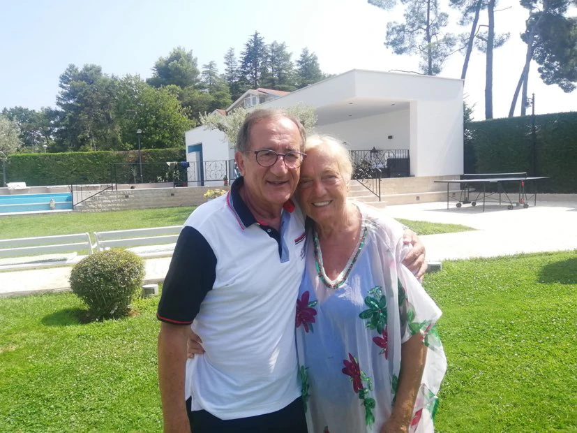 Lino Červar i supruga Klaudija