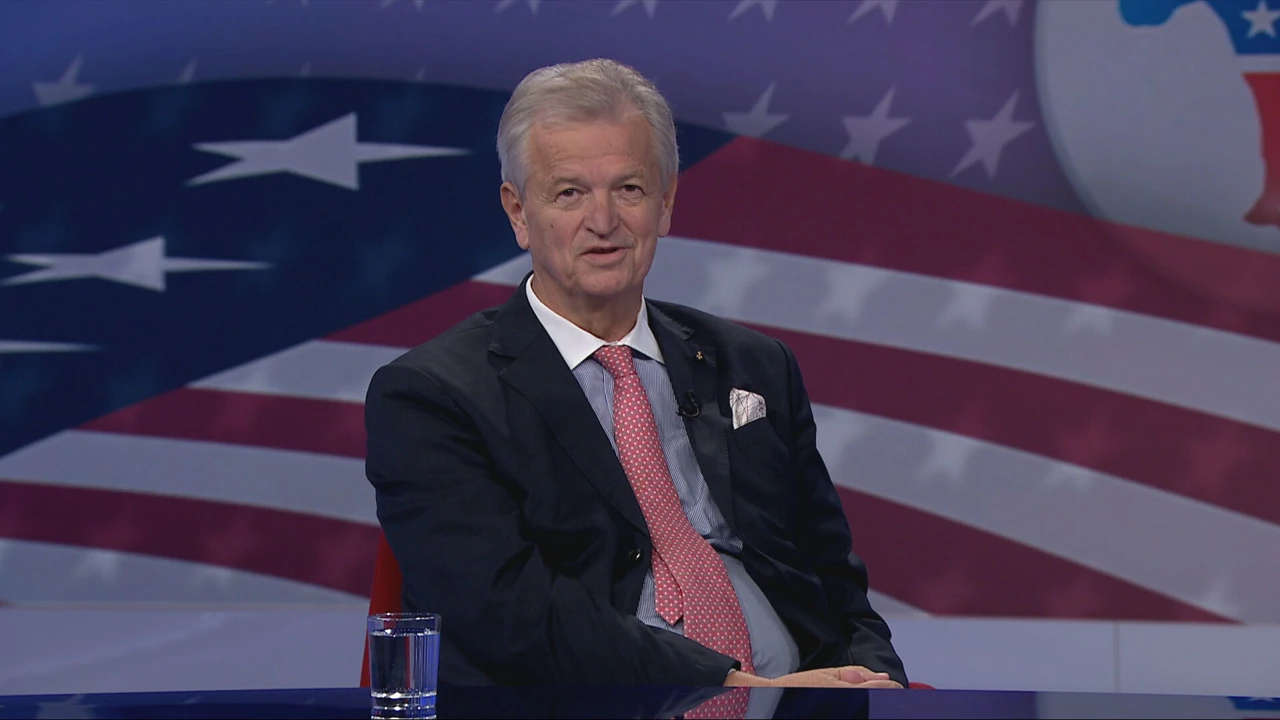 Miomir Žužul, bivši ministar vanjskih poslova i bivši hrvatski veleposlanik u SAD-u, Foto: HTV/HRT