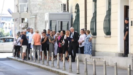 Roditelji navijača pred Ministarstvom vanjskih poslova