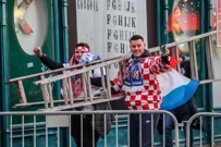 Navijači se spremaju za doček Vatrenih, Foto: Marko Prpic /Pixsell