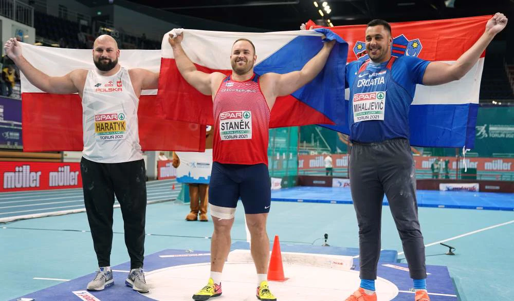 Tomaš Stanek, Michal Haratyk i Filip Mihaljević 