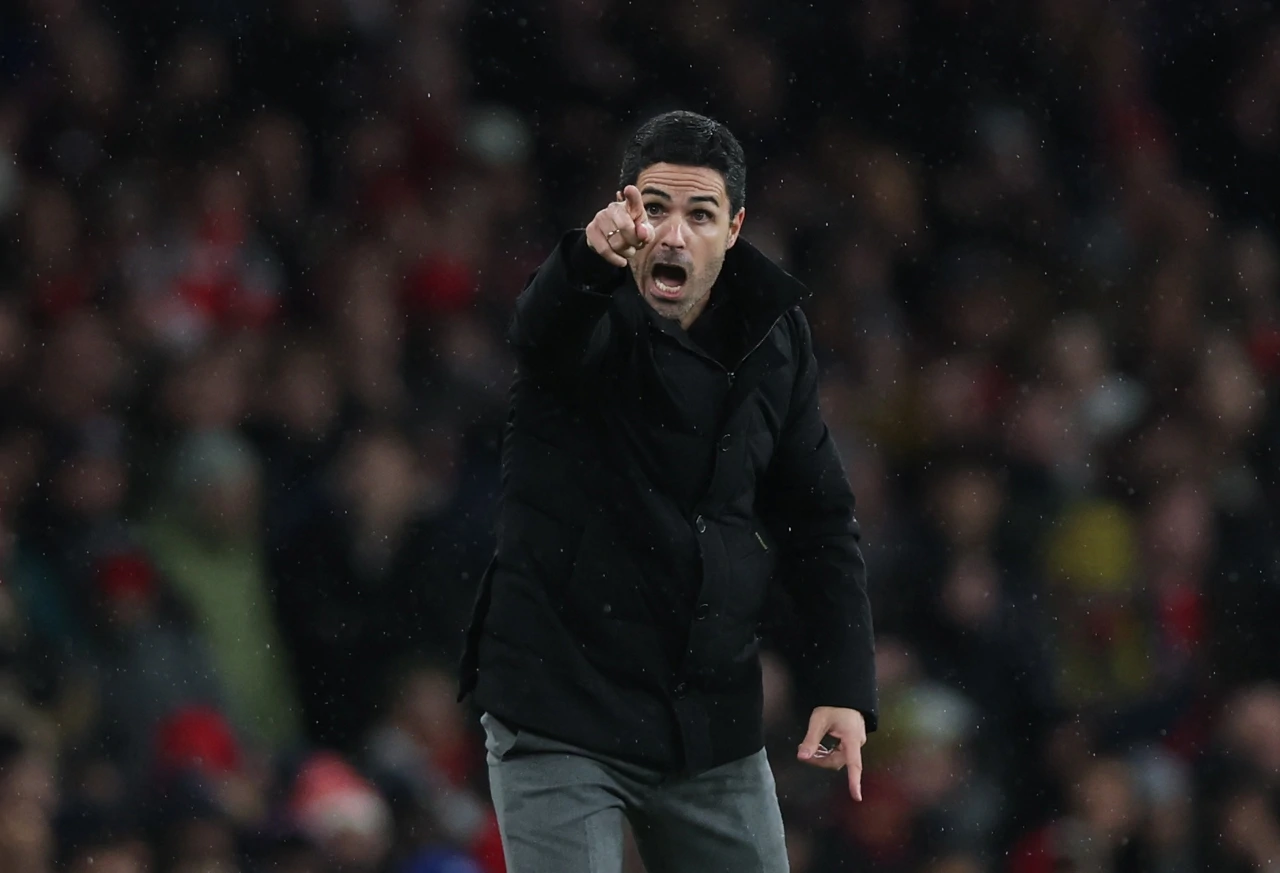 Mikel Arteta nakon primljenog pogotka