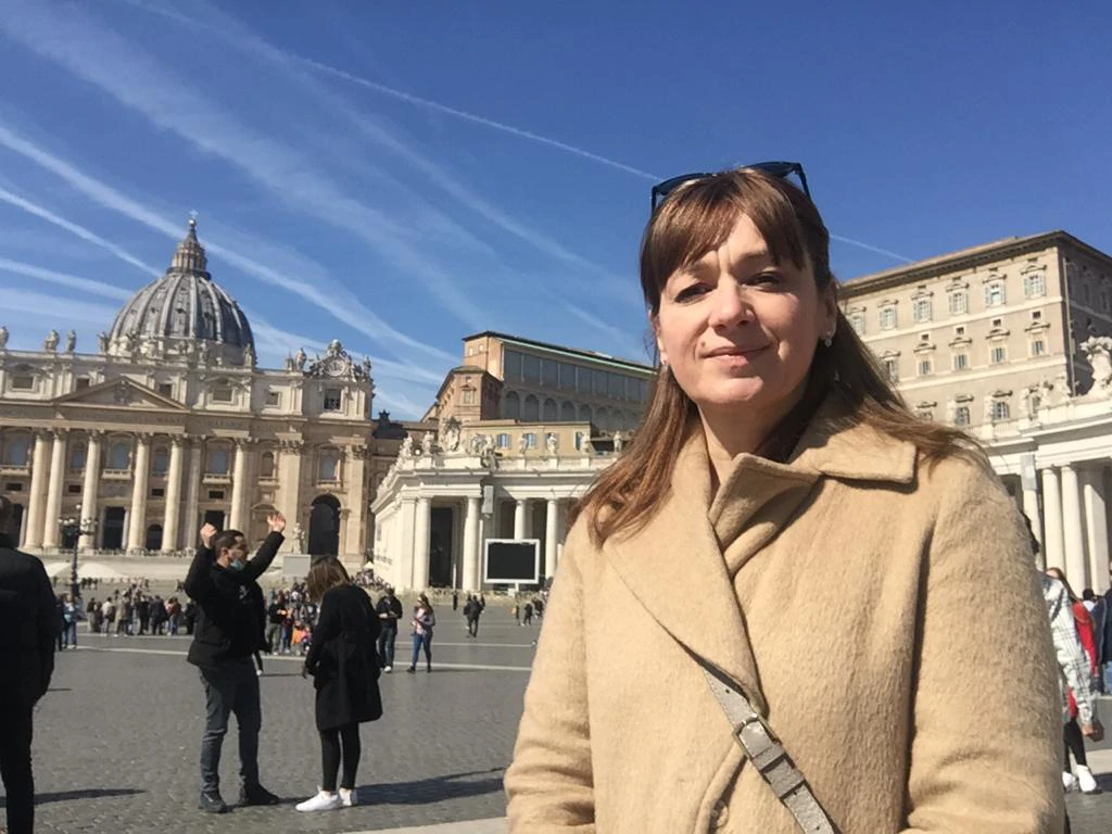 Anđela Jeličić Krajcar, dopisnica iz Vatikana