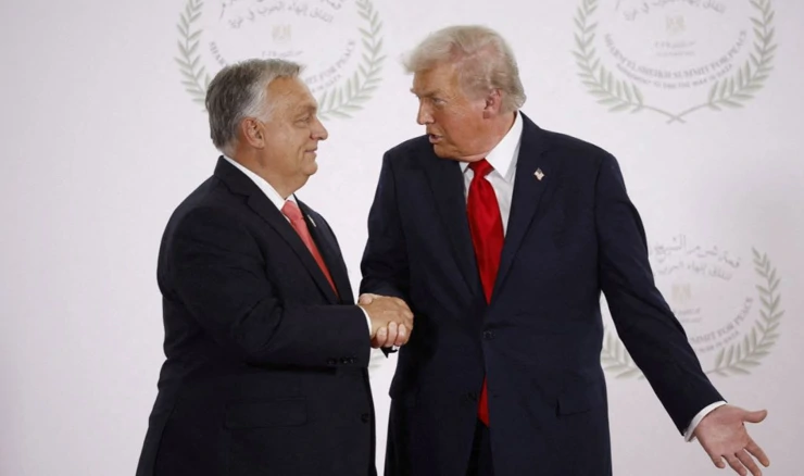 Viktor Orban i Donald Trump, arhivska fotografija 