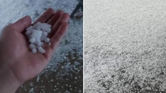 Nevrijeme u Krapinsko-zagorskoj županiji - padala tuča veličine lješnjaka-oraha