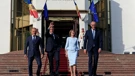 Macron, Merz i Tusk posjetili Sandu u znak podrške uoči izbora u Moldaviji