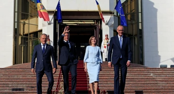 Macron, Merz i Tusk posjetili Sandu u znak podrške uoči izbora u Moldaviji